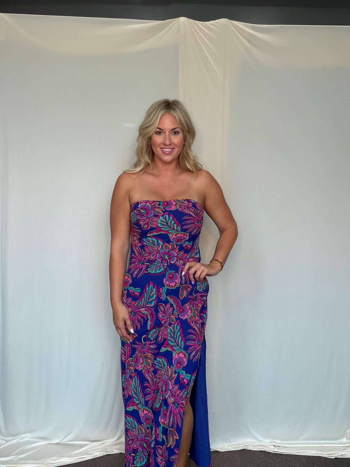 Electric Bloom Dress