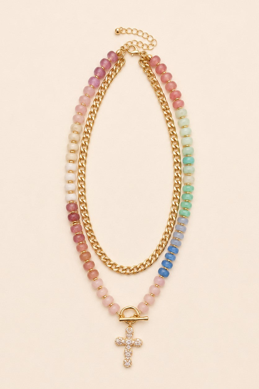 Crossroads Cross Necklace