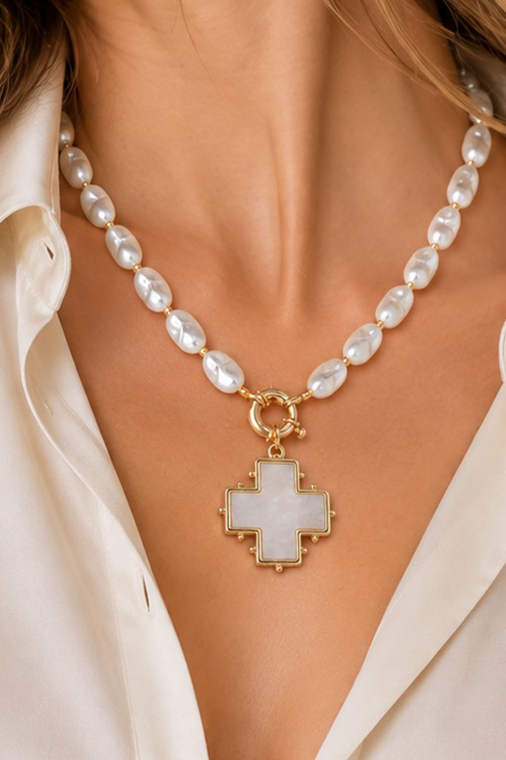 Sacred Cross Necklace