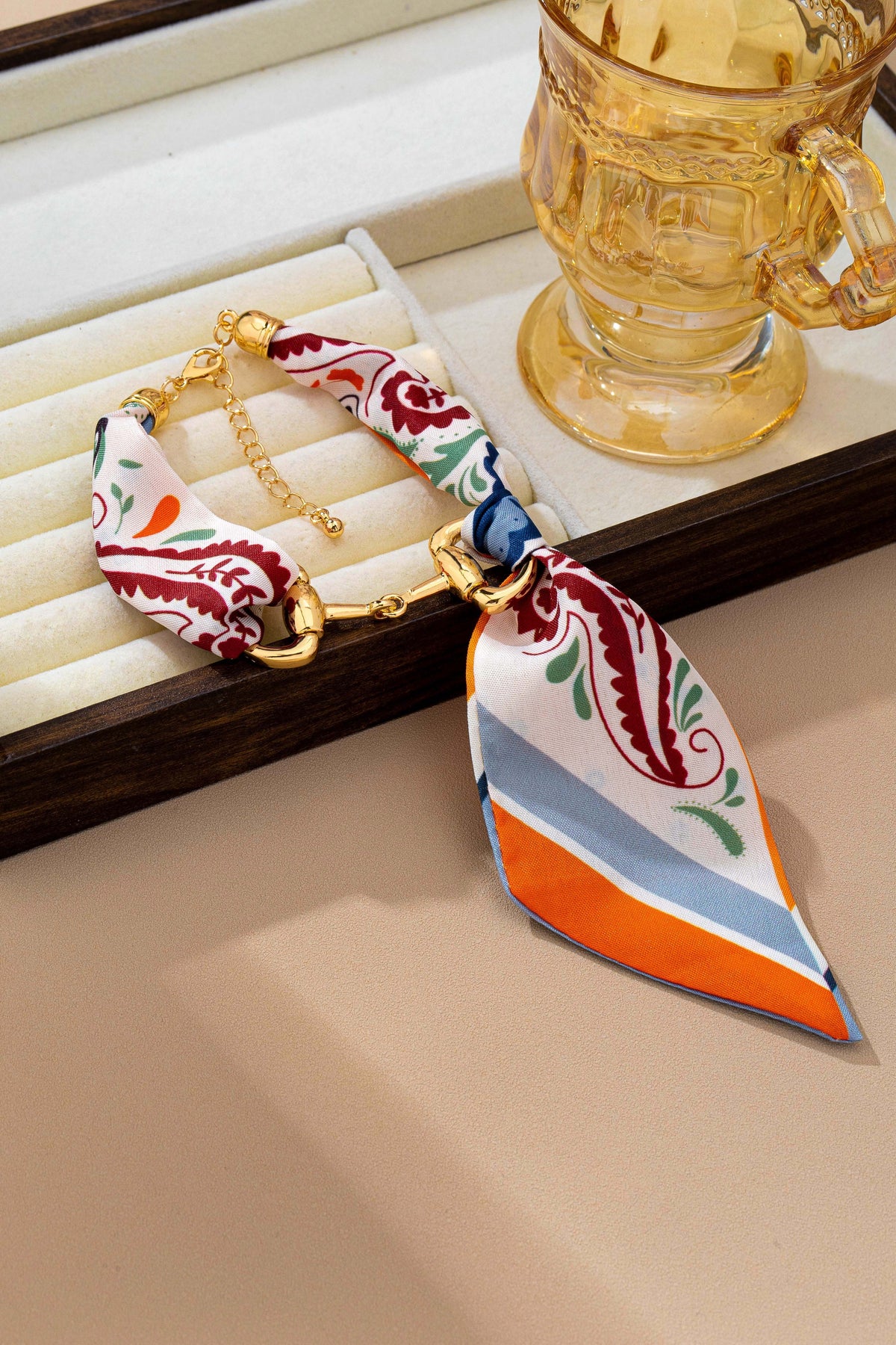 Horsebit Scarf Bracelet