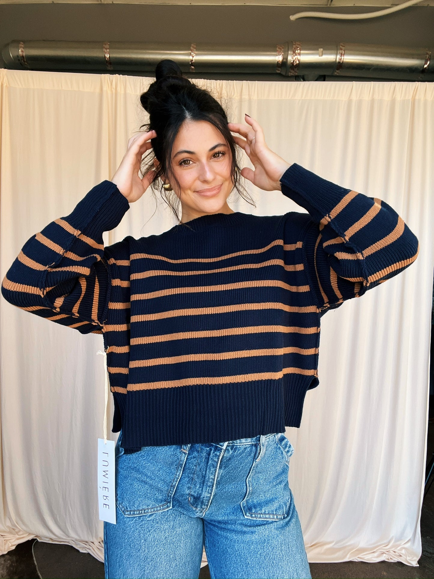 Brooklyn Stripe Sweater