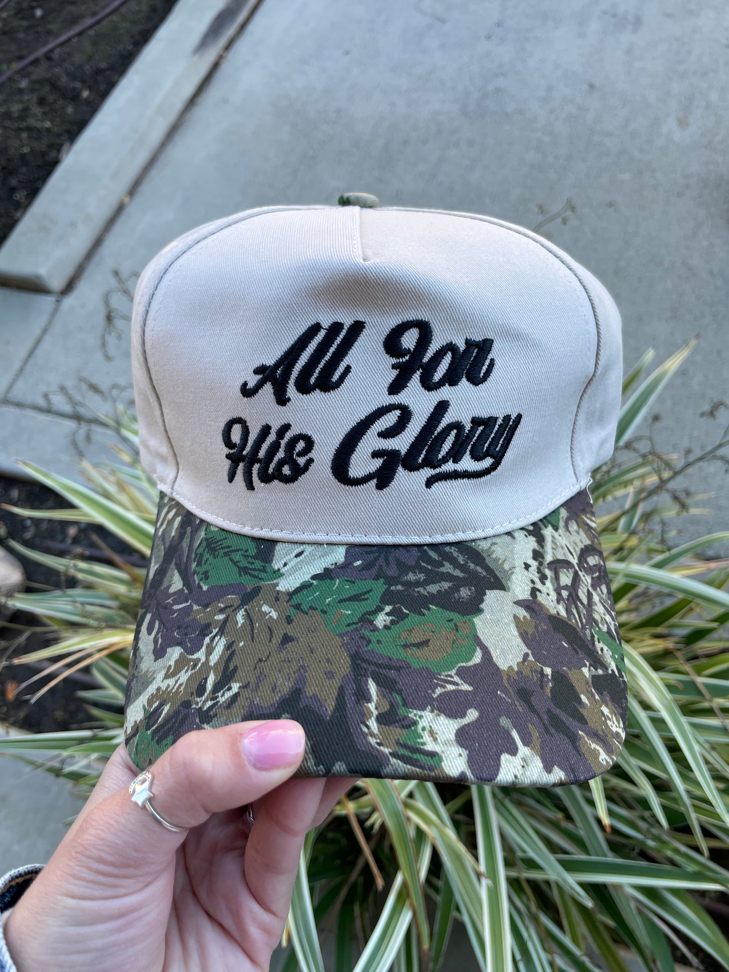 All For His Glory Hat