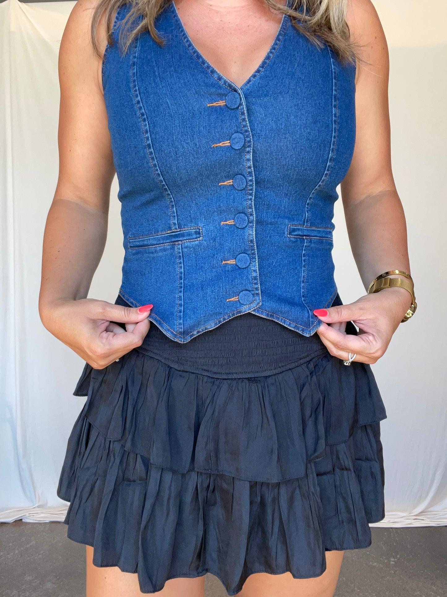 Monroe Smocked Skirt