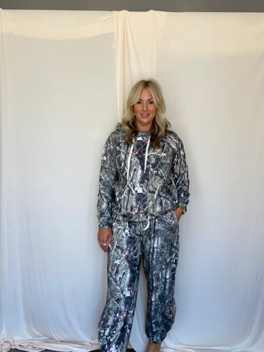 Sylvia Camo Sweatpants
