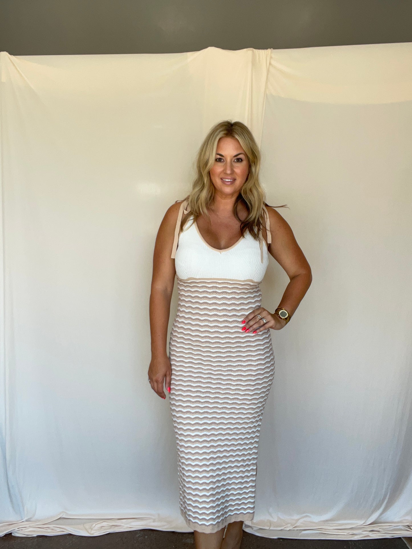 Sandy Knit Dress