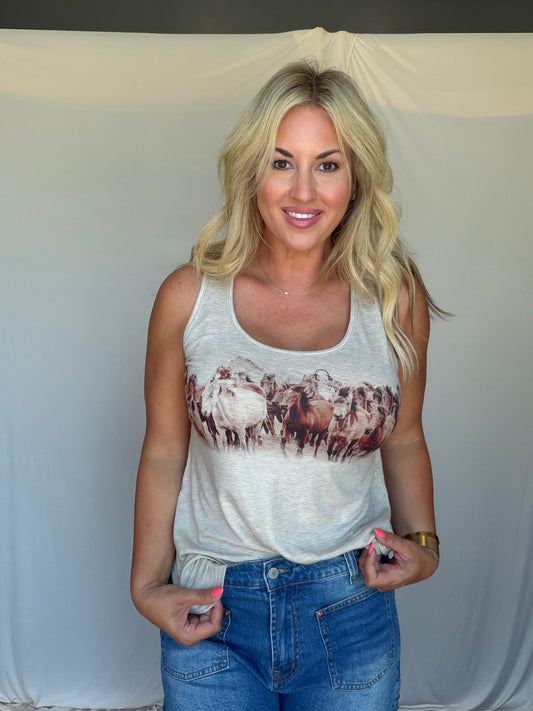 Free Spirit Graphic Tank