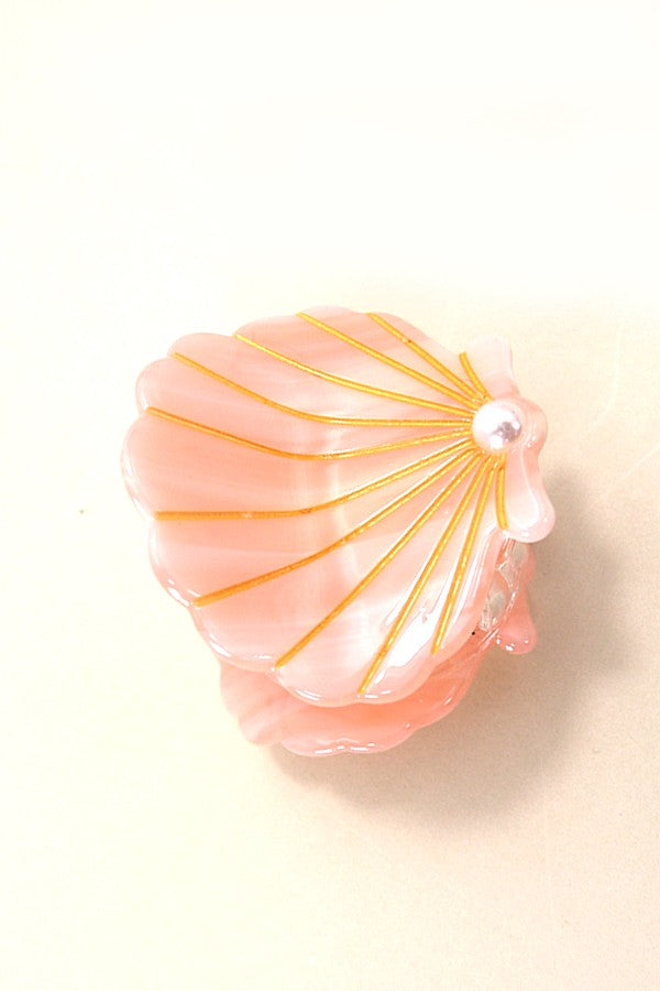 Pearl Seashell Claw Clips