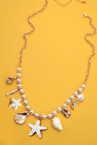 Pearl Seashell Necklace