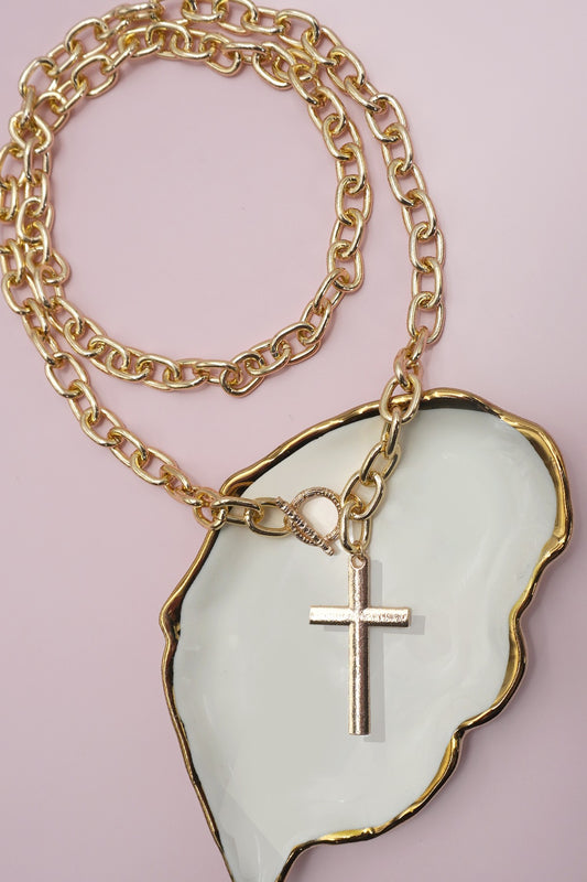 Romie Cross Necklace