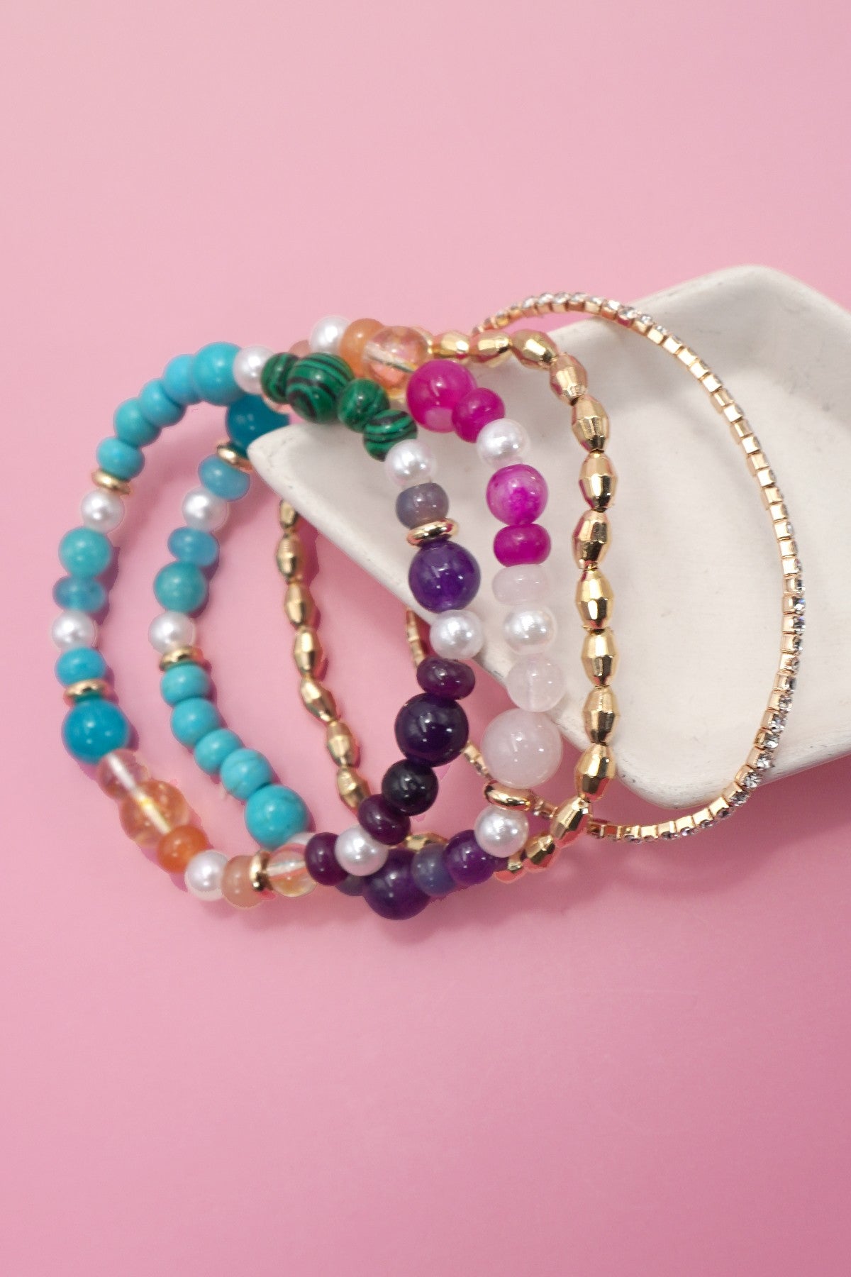 Everlasting Love Beaded Bracelet