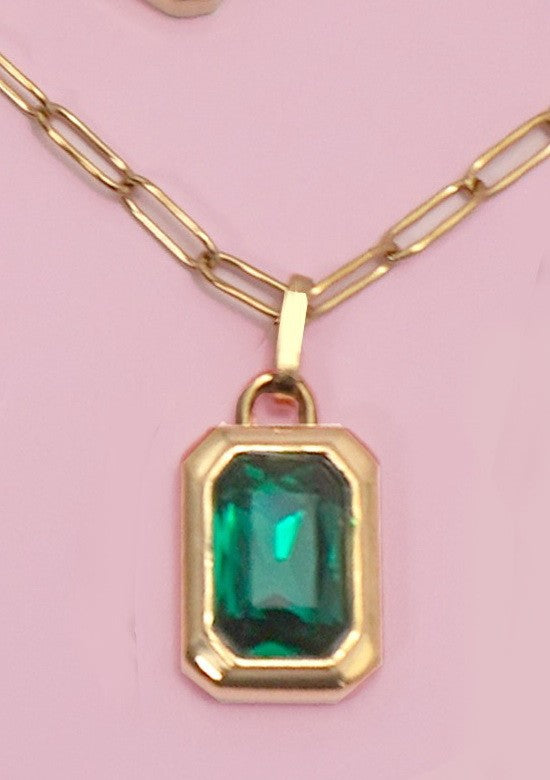 Statement Charm Necklace