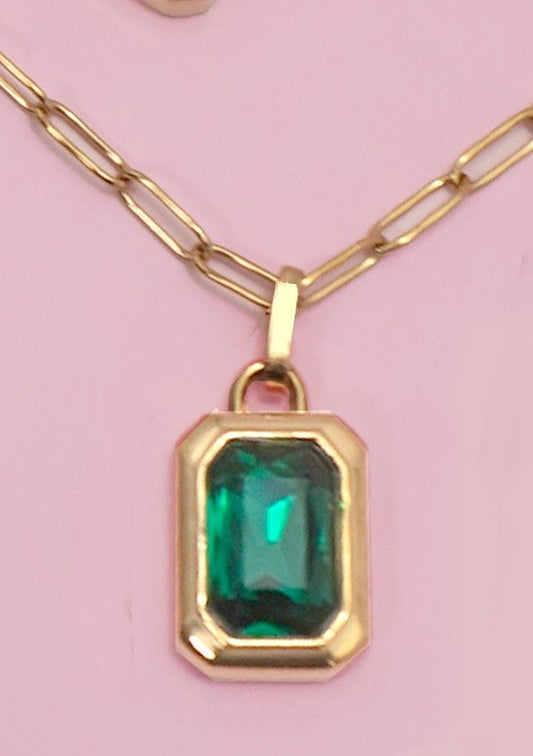 Statement Charm Necklace