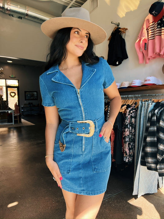 Billie Denim Dress