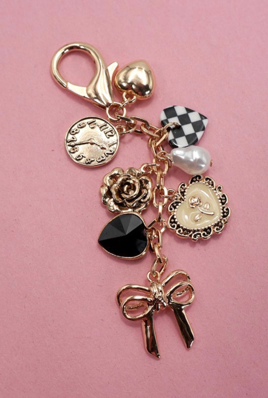 Bow Check Keychain