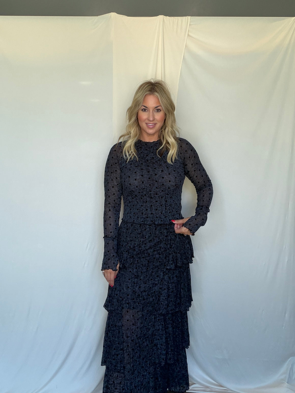 Marlow Mesh Maxi Skirt