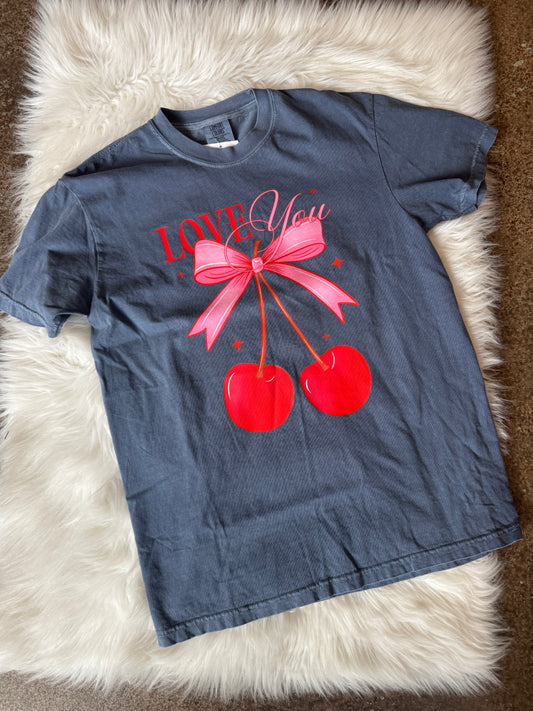 Love You Cherry Tee