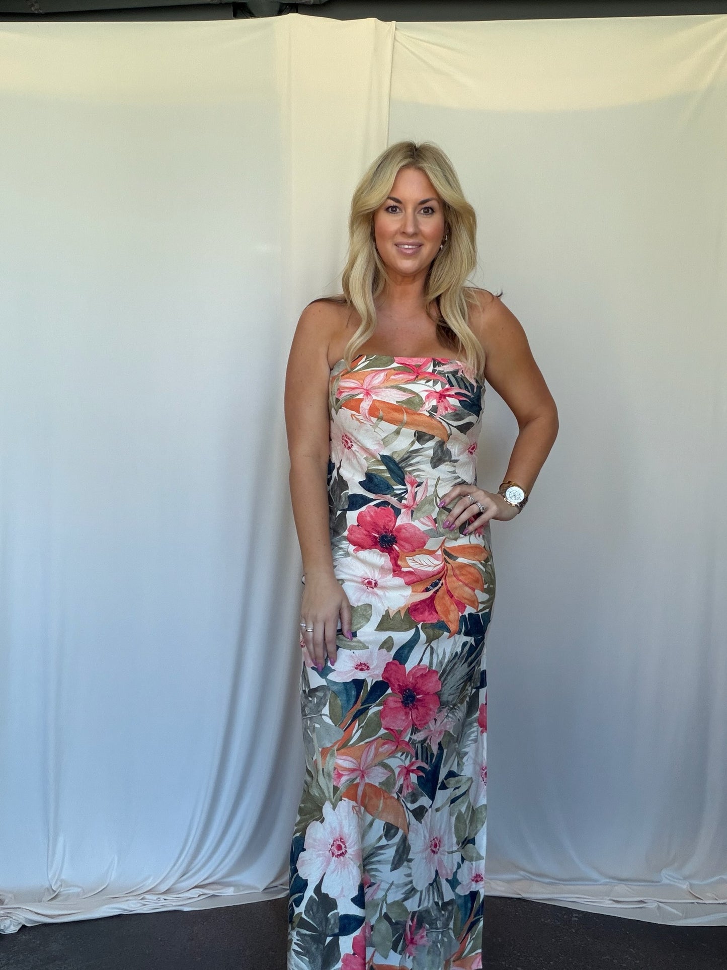 Hawaiian Dinner Dress