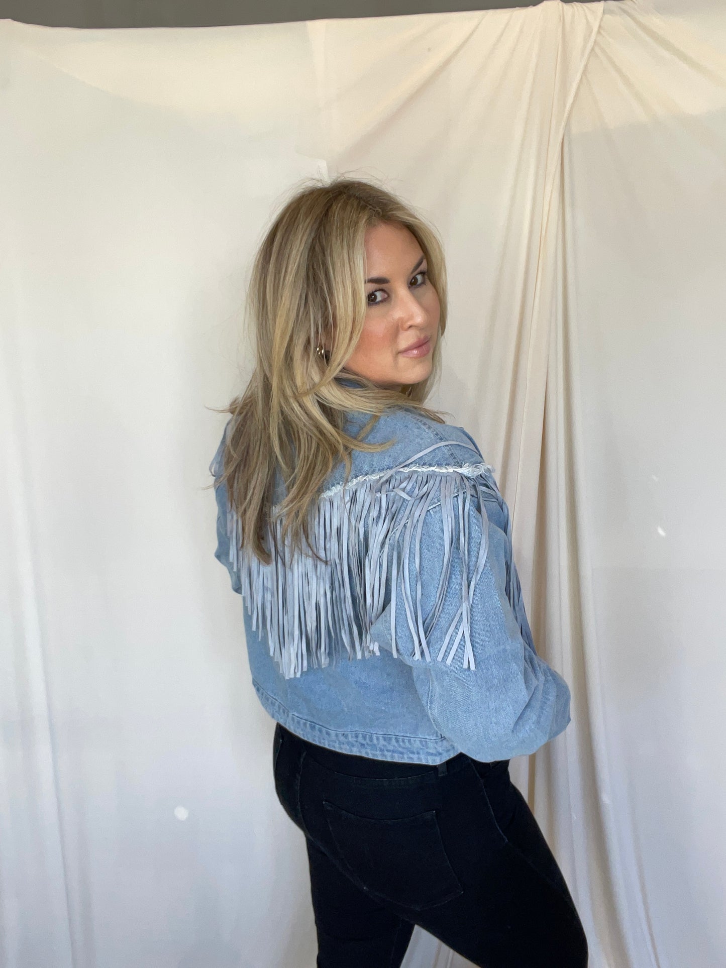 Landmark Fringe Jacket