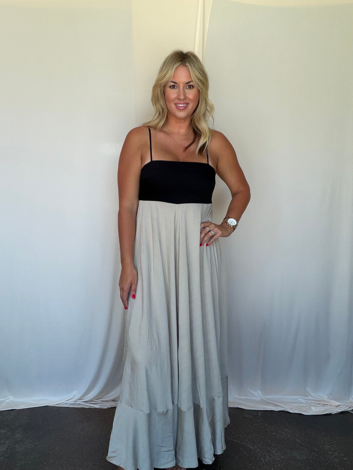 Golden Girl Maxi Dress
