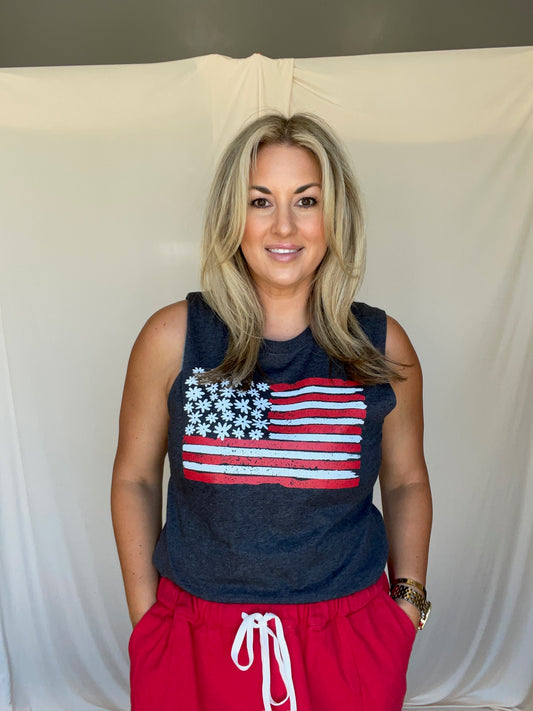 American Flag Tank