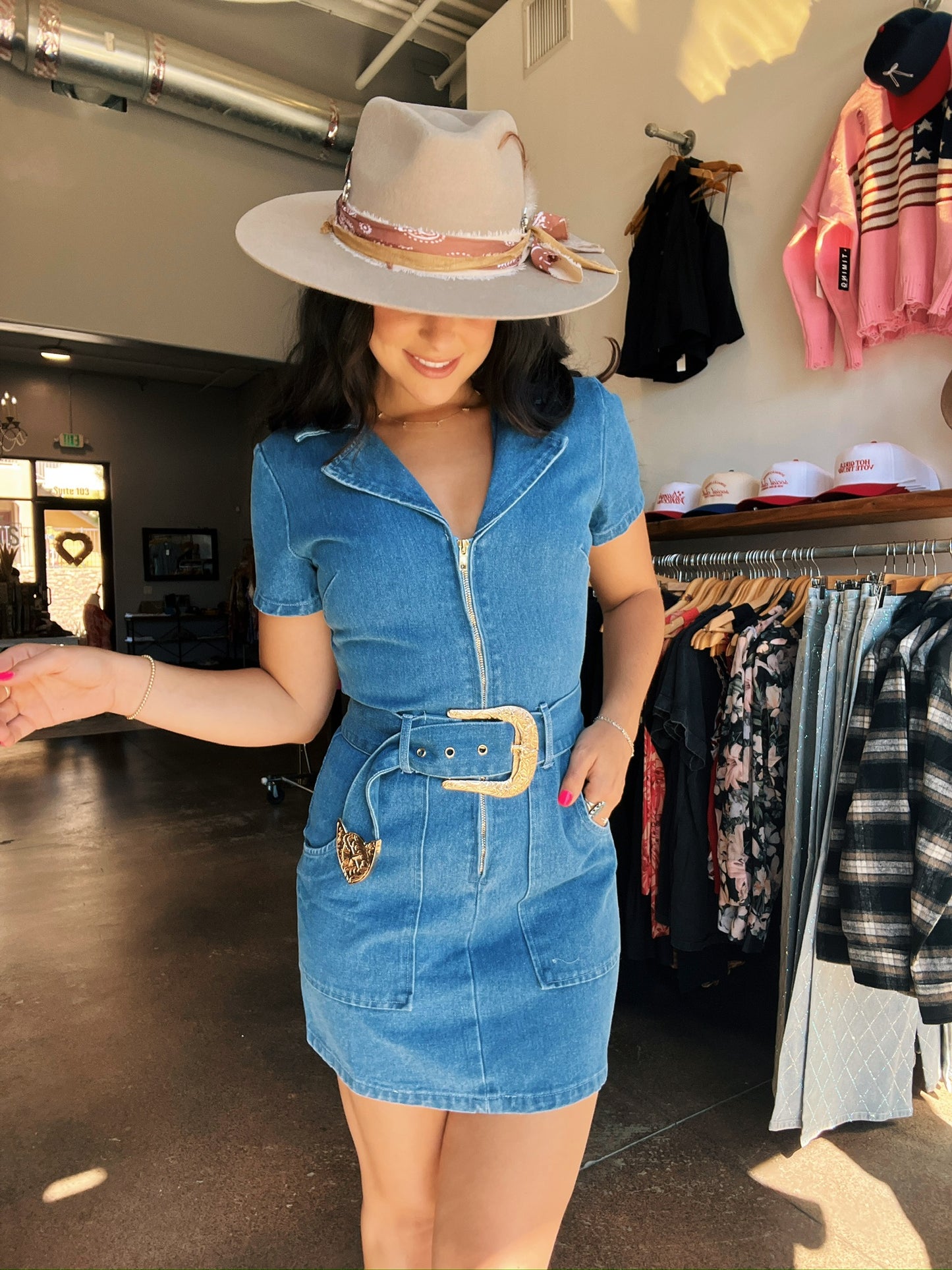 Billie Denim Dress