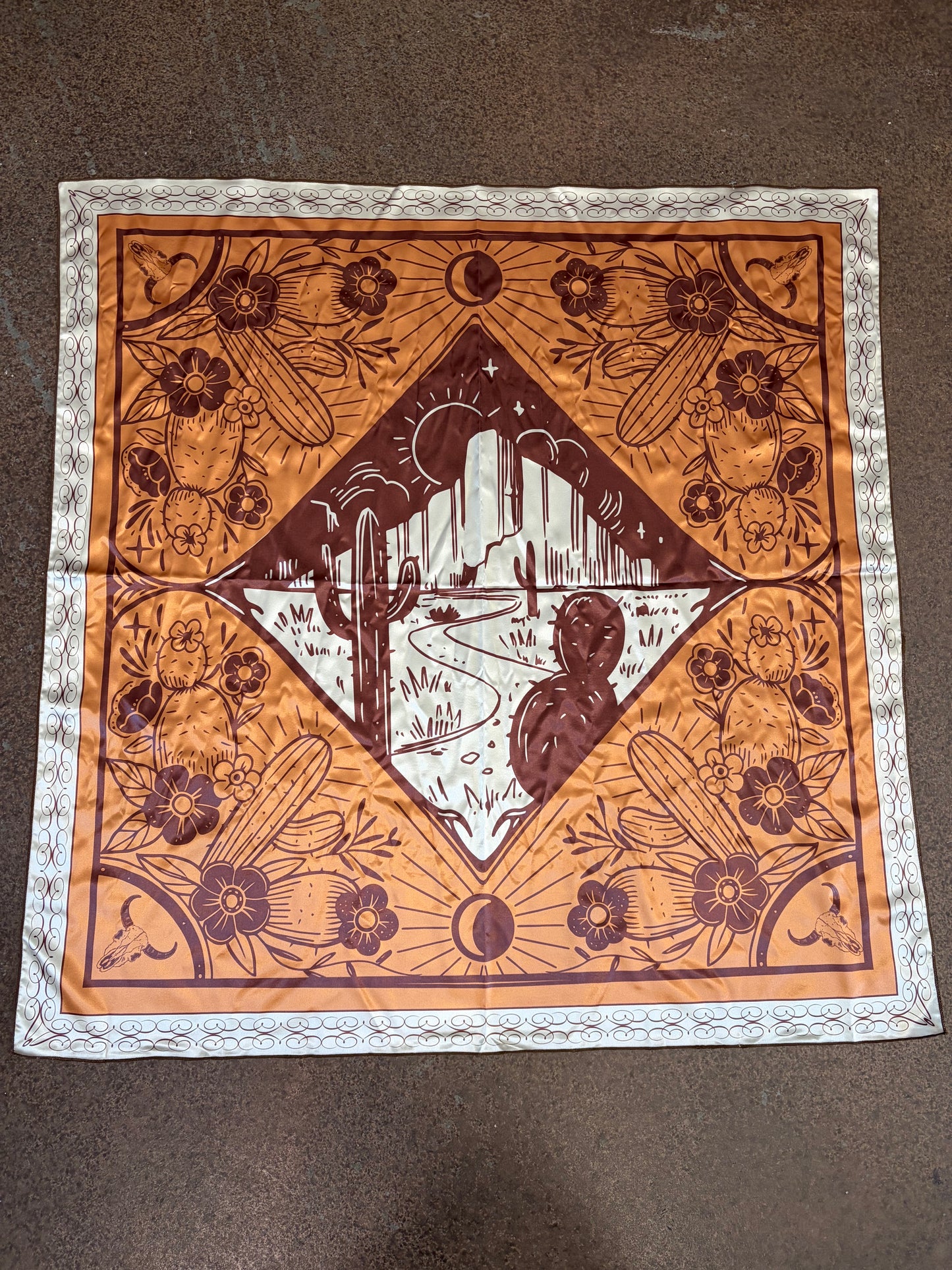 Rust Trail Scarf