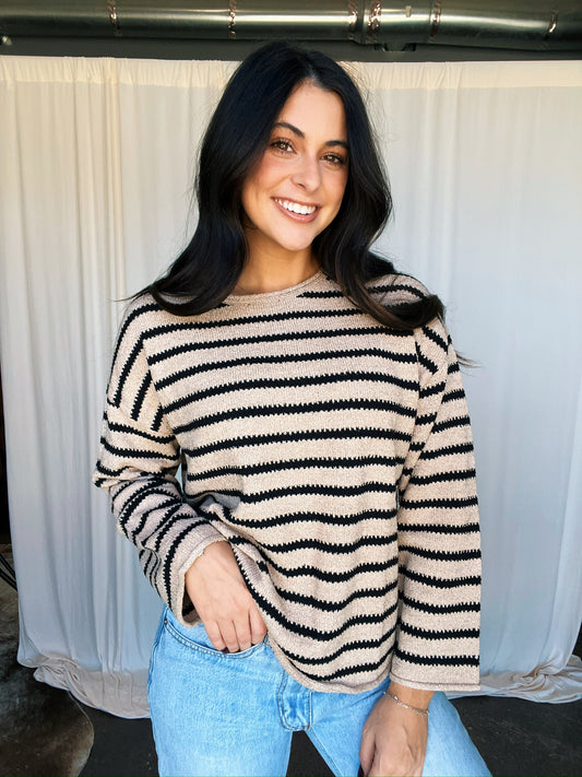 Slim Stripe sweater