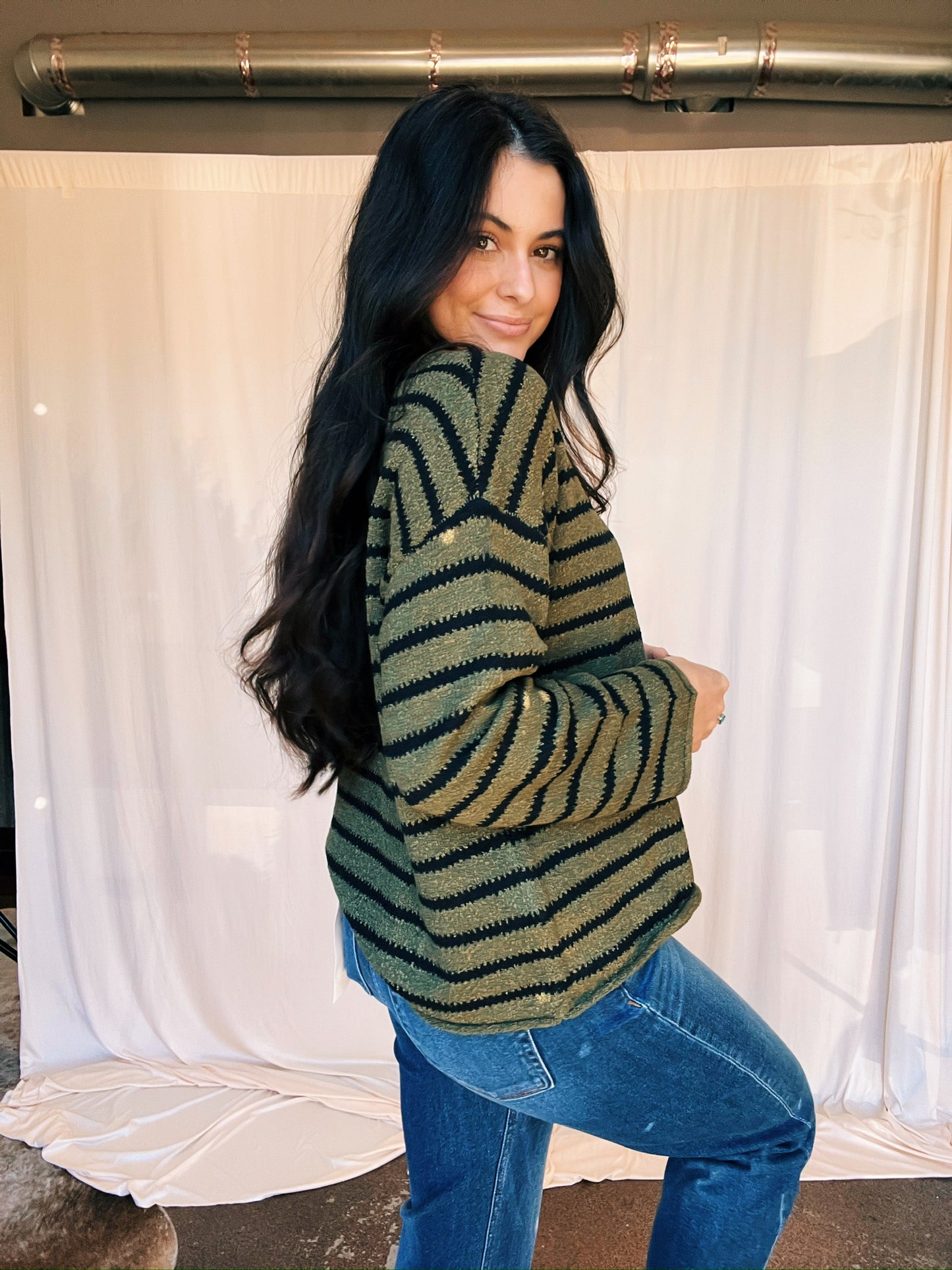 Slim Stripe sweater