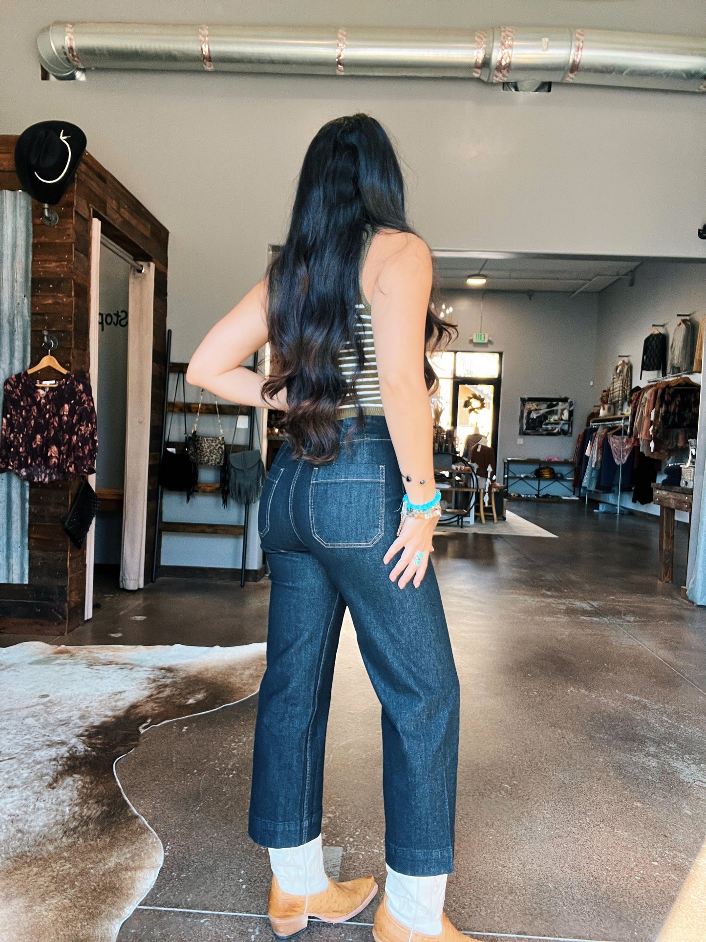 Long Road Home Cropped Jeans