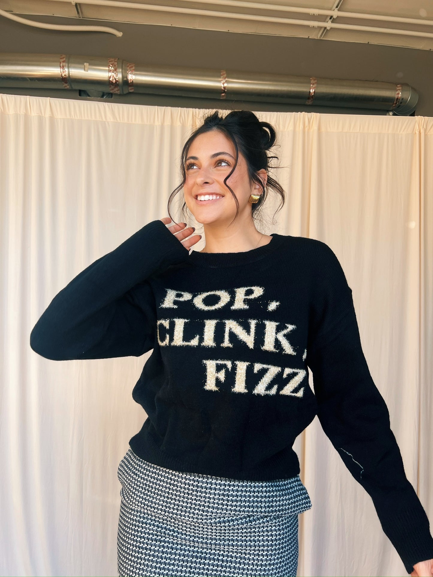 Pop, Fizz, Clink Sweater