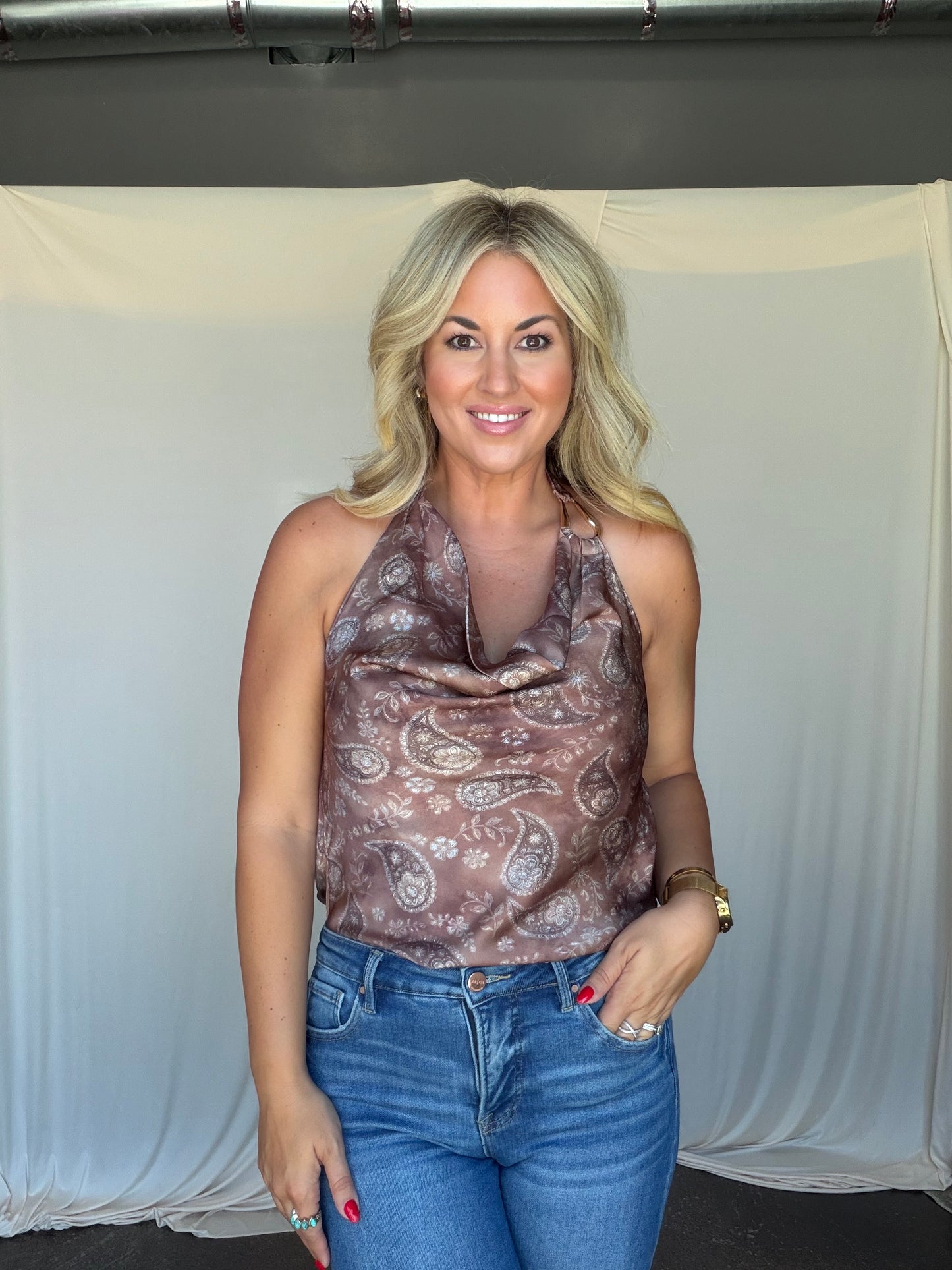 Lainey Halter Top