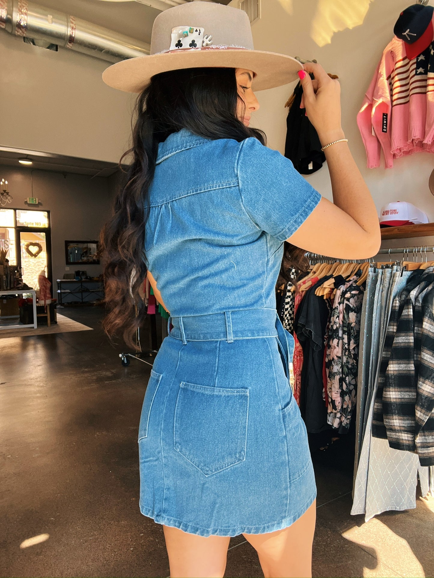 Billie Denim Dress