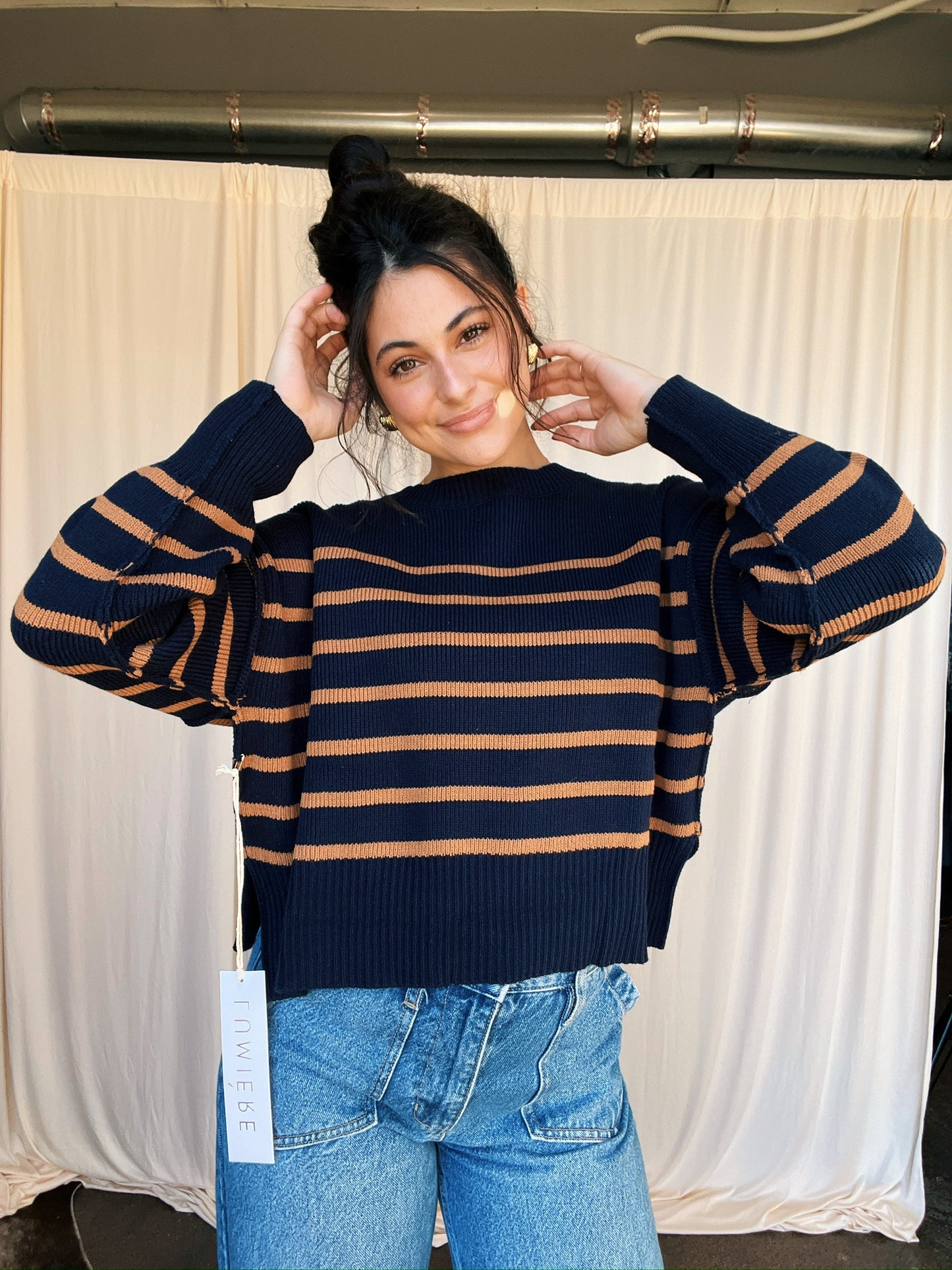 Brooklyn Stripe Sweater