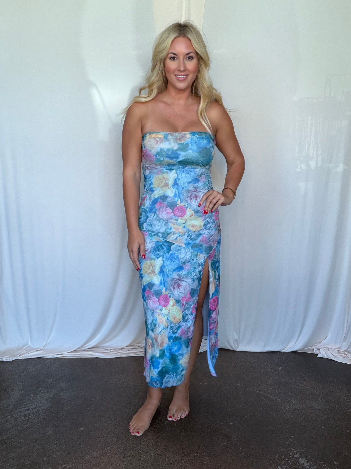 Cerulean Garden Dress