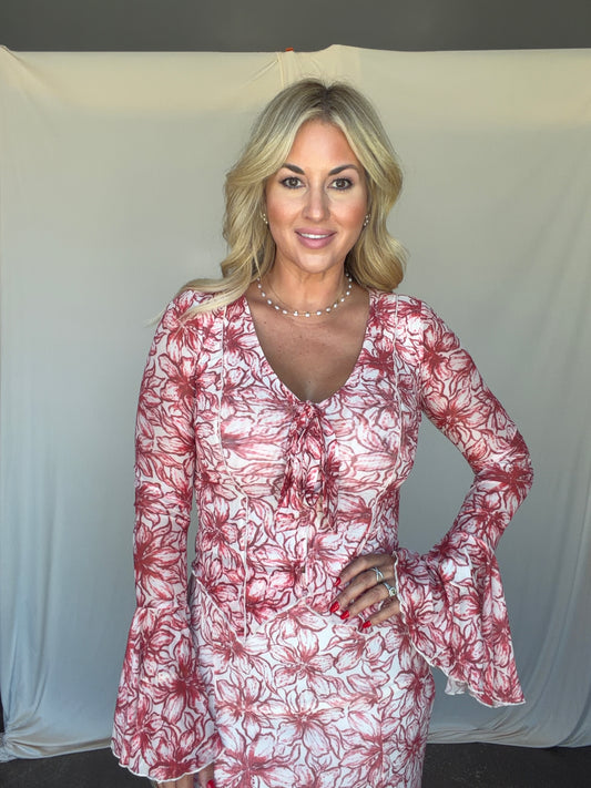 Sweet Tea Mesh Blouse