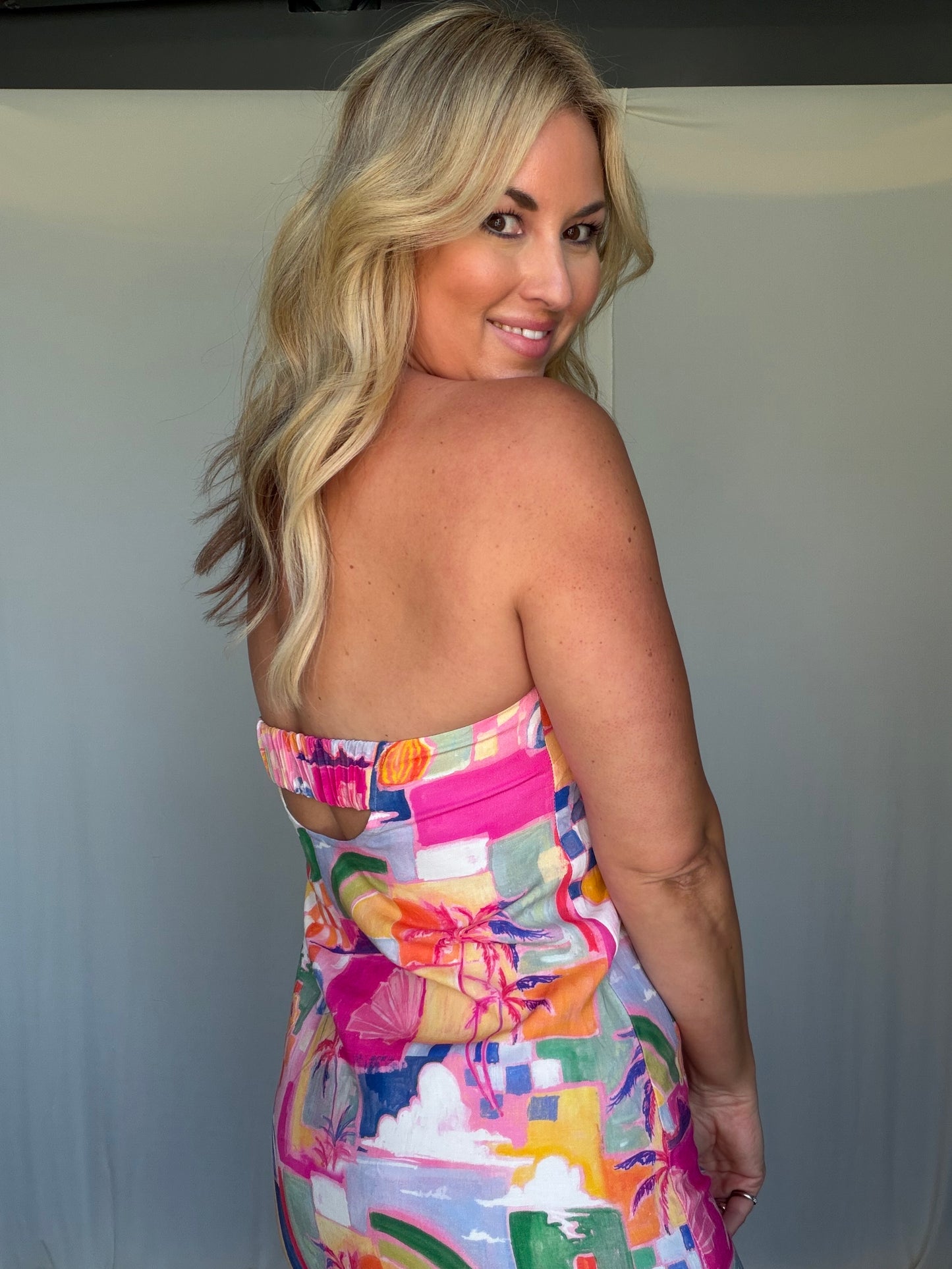 Bahamas Strapless Dress