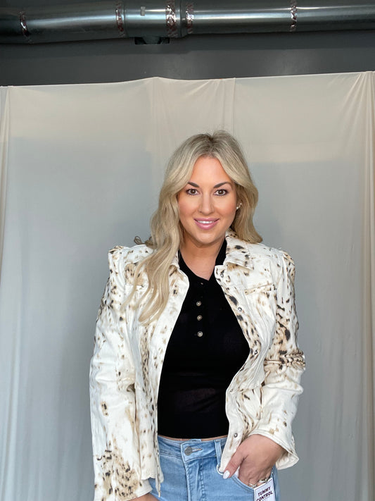 Western Waves Denim Jacket