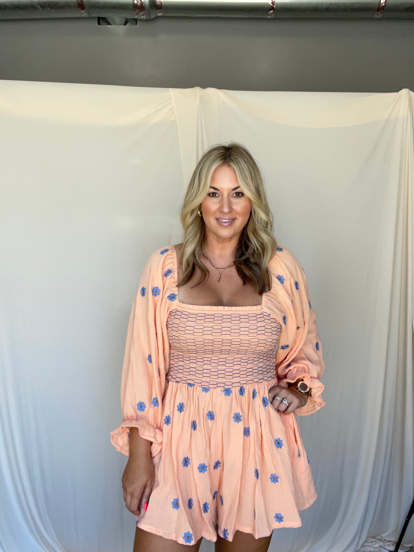 Creamsicle Romper