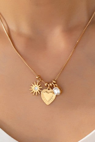 Celestial Heart Necklace