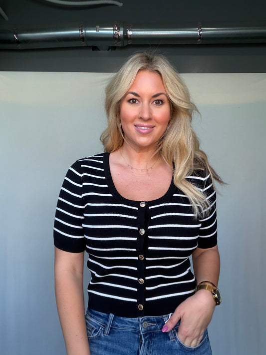 Vivienne Stripped Top