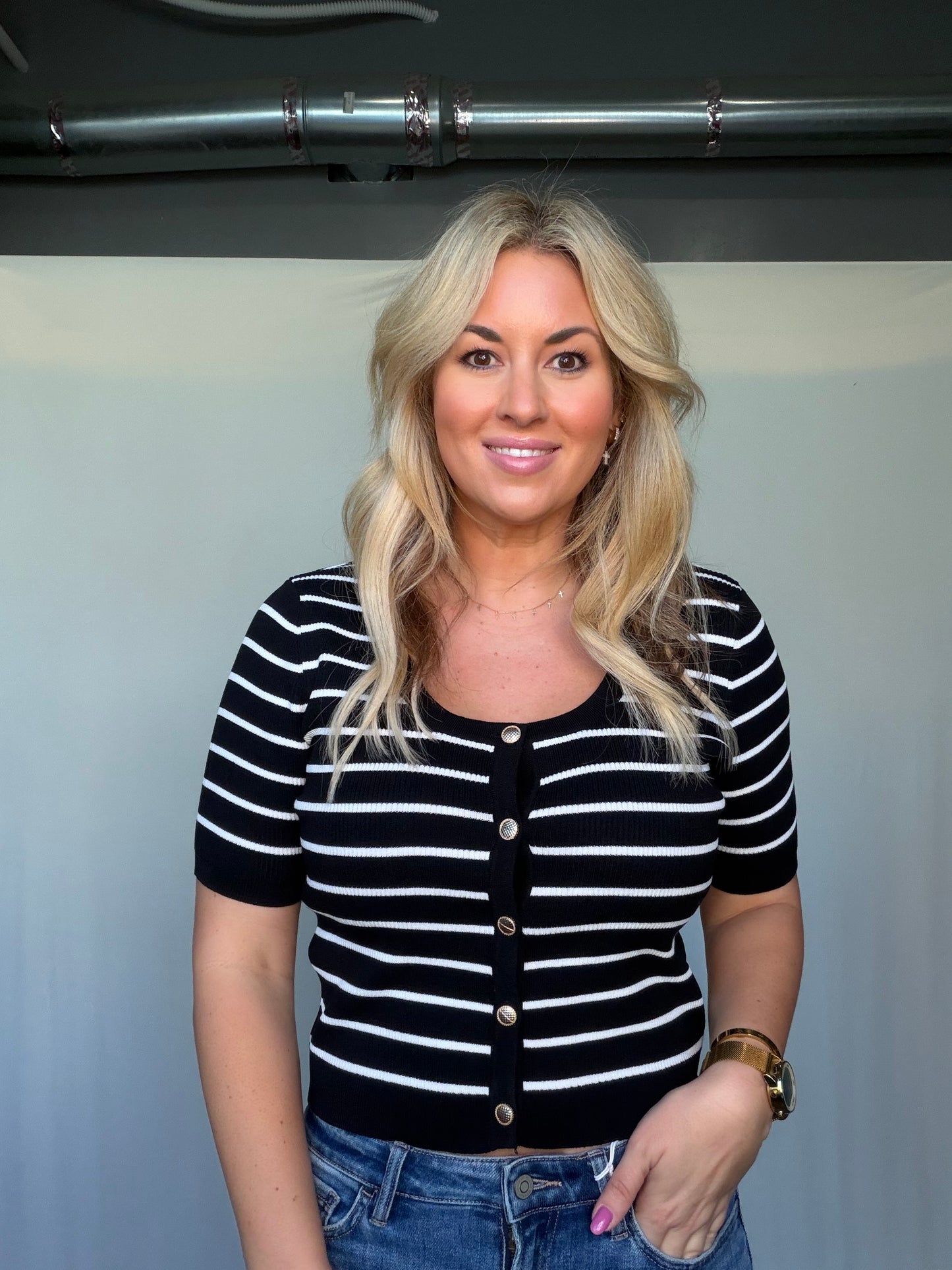 Vivienne Stripped Top