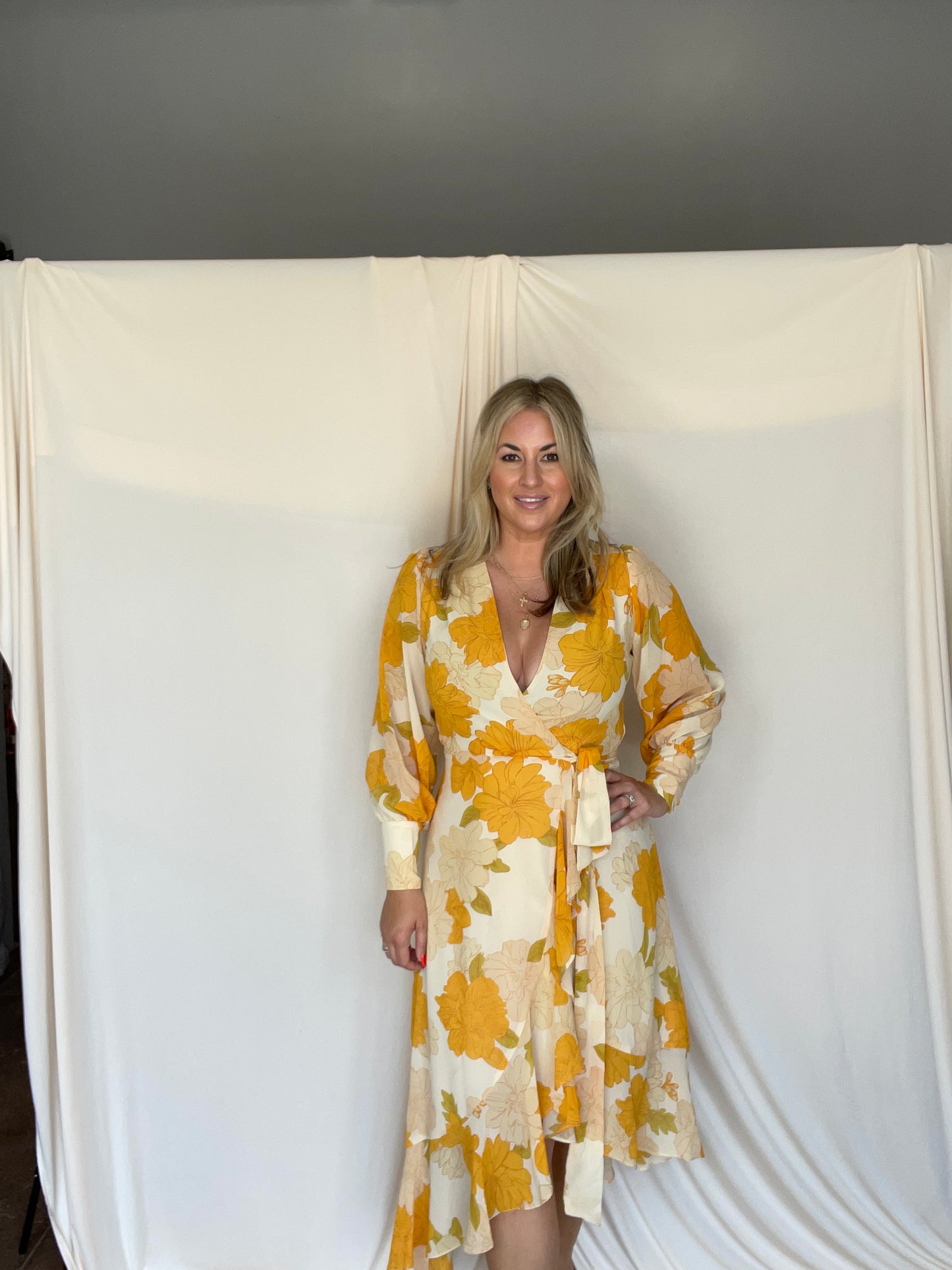 Mango Blossom Dress