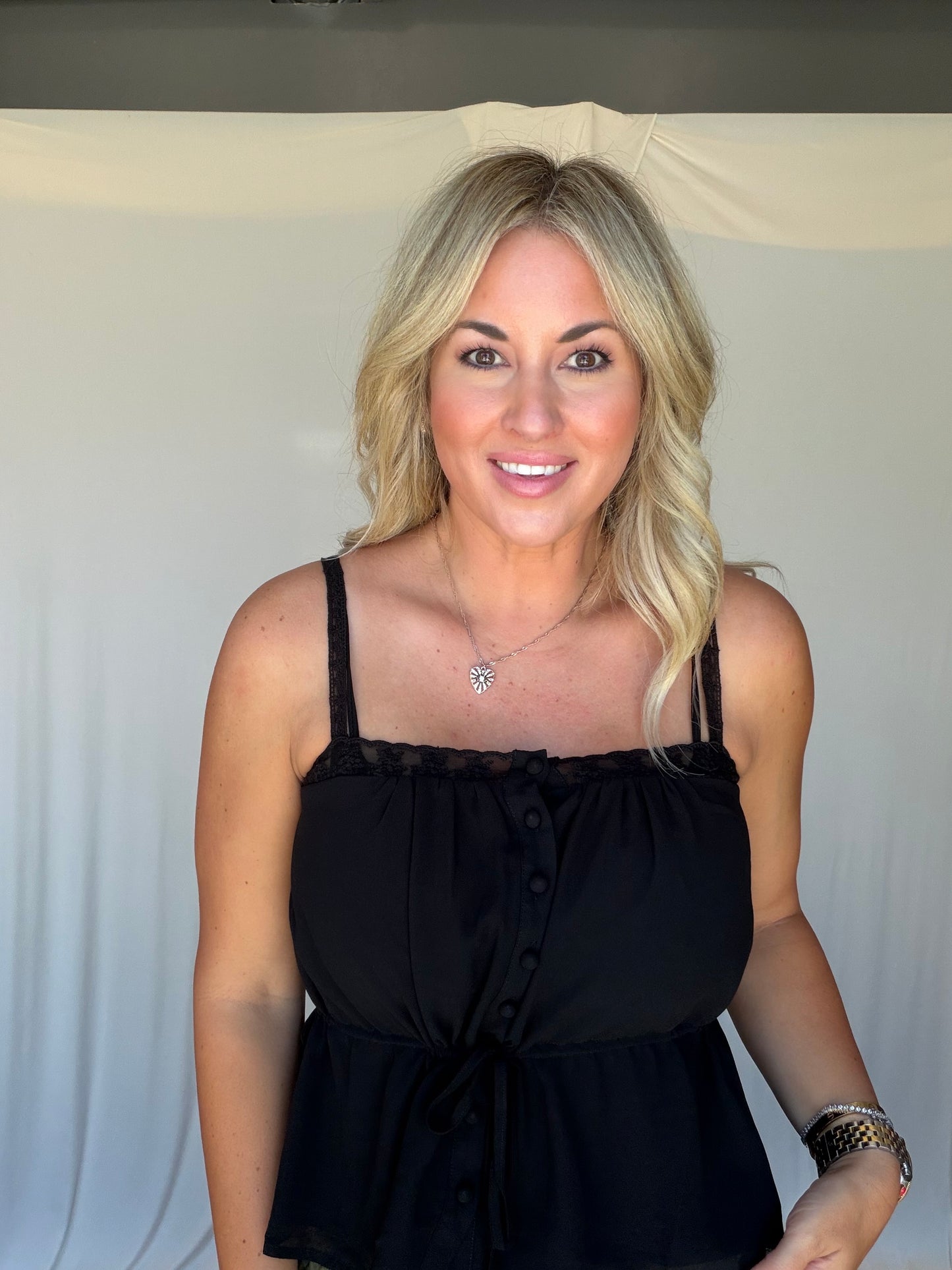 Scout Lace Trimmed Blouse