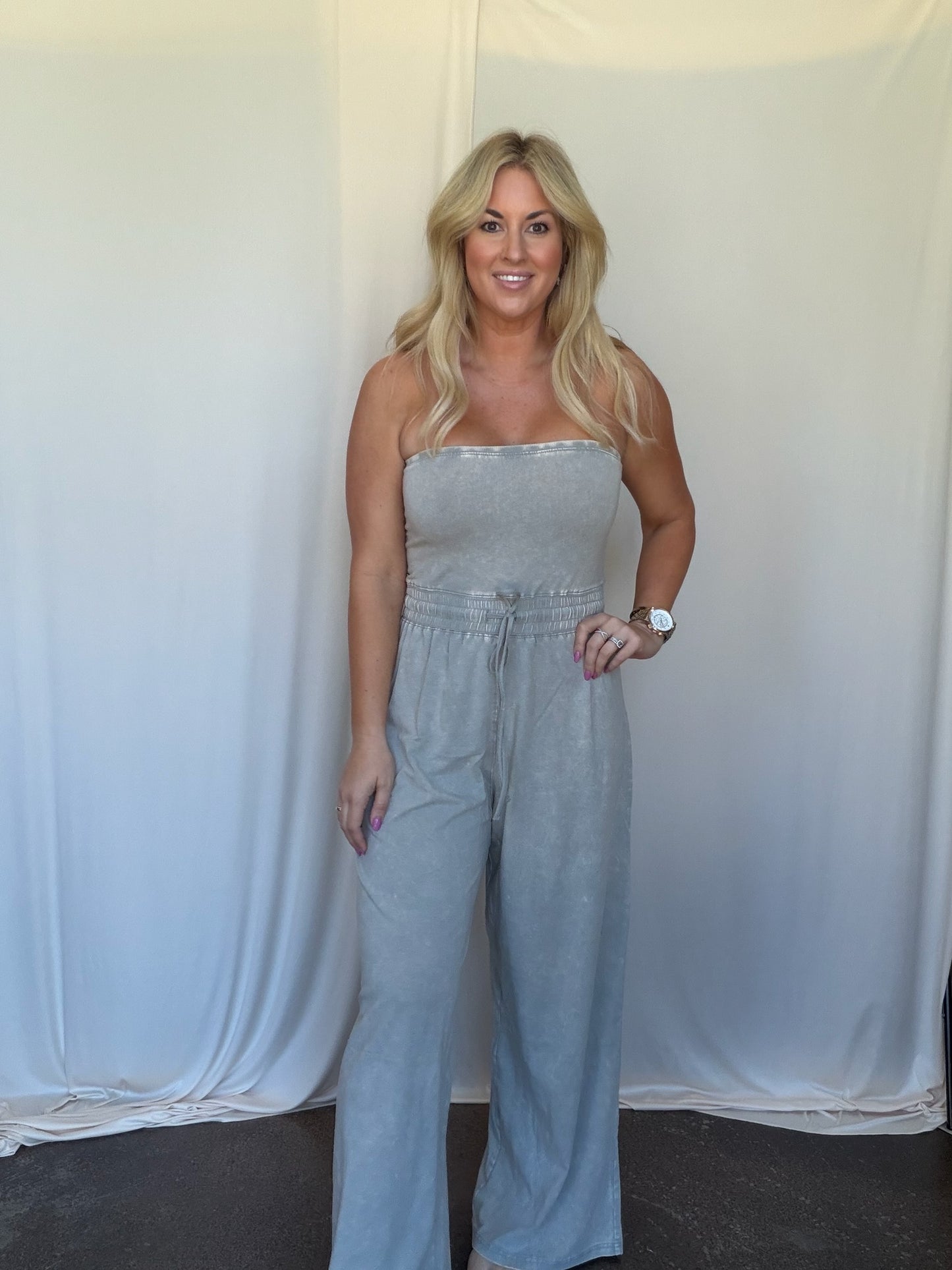 Rachel Tube Top Jumpsuit