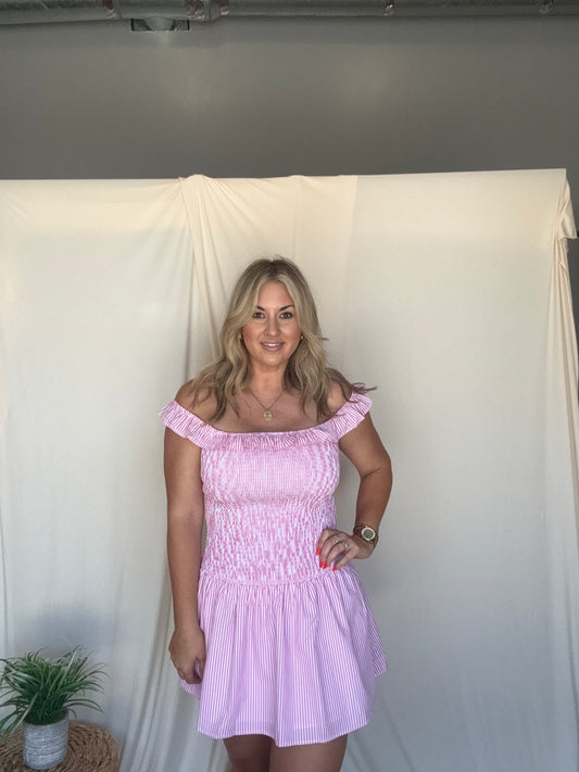 Lindy Stripe Dress
