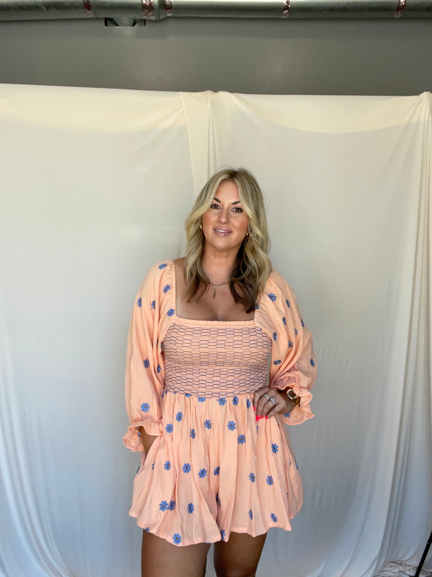 Creamsicle Romper