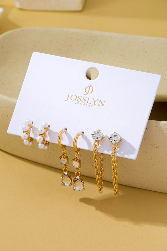 Lola Trio Earring Set