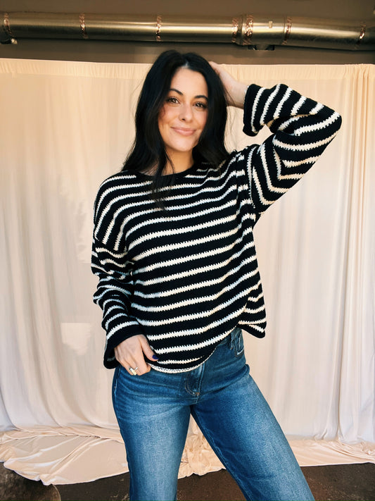 Slim Stripe sweater