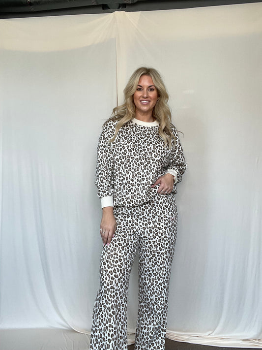 Wildly Cozy Leopard Set