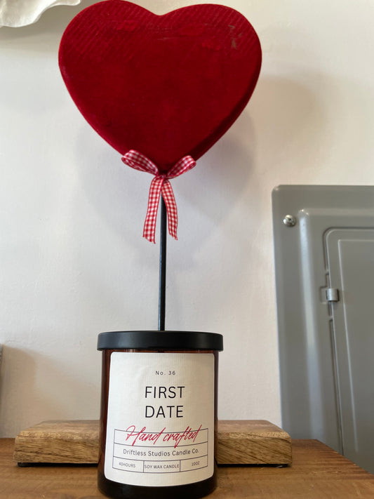 First Date Candle